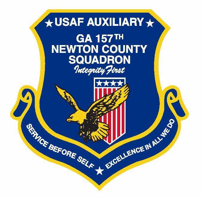 USAF Air Force Auxiliary Sticker Military Decal M347 - Winter Park Products