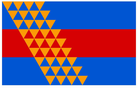 Robinson Rancheria of Pomo Indians Flag Sticker Decal F640 - Winter Park Products