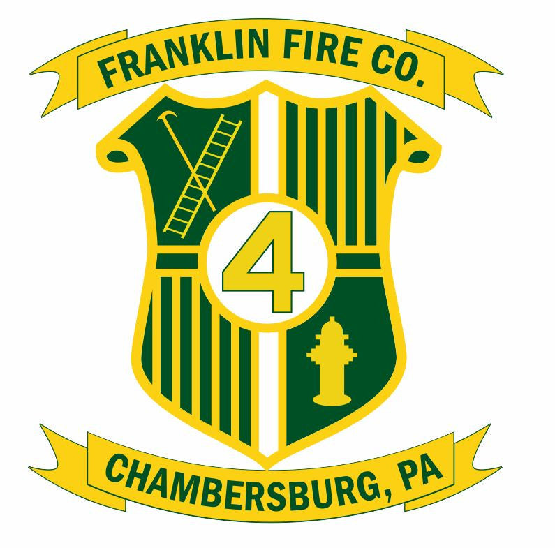 Franklin Fire Dept Sticker Decal R868 - Winter Park Products