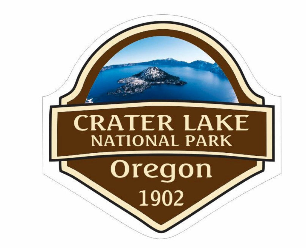 Crater Lake National Park Sticker Decal R846 Oregon - Winter Park Products