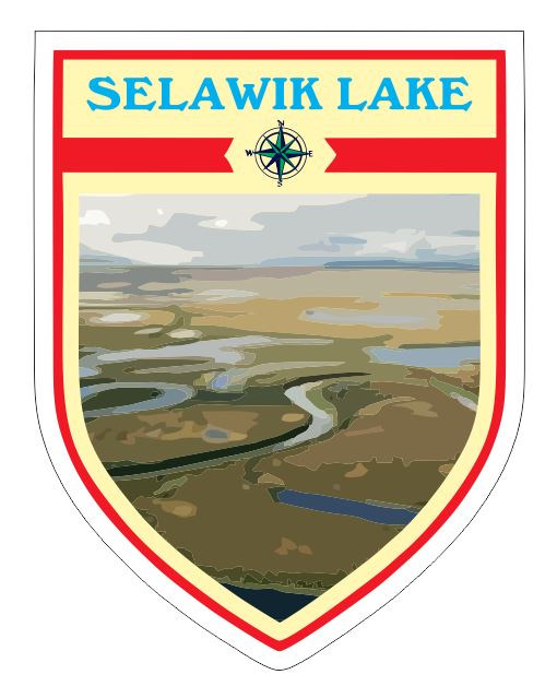 Selawik Lake Sticker Decal R7056