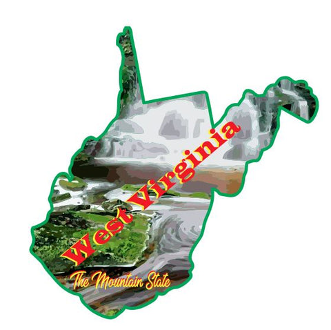 West Virginia Sticker Decal R7082