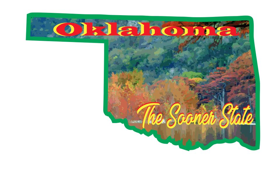 Oklahoma Sticker Decal R7071