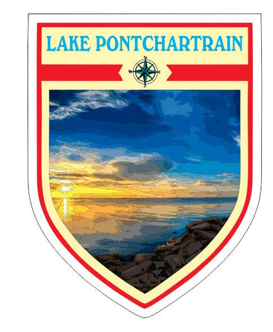 Lake Pontchartrain Sticker Decal R7050