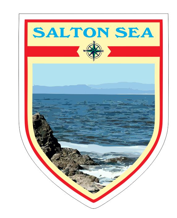 Salton Sea Sticker Decal R7088