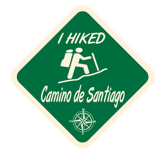 Camino de Santiago Sticker Decal R7086 Hiking Camping