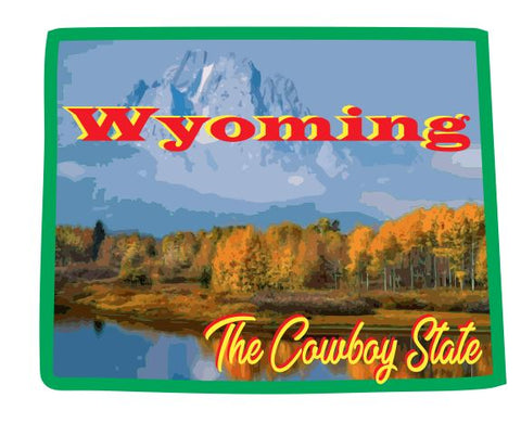 Wyoming Sticker Decal R7084