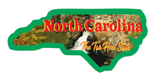 North Carolina Sticker Decal R7067