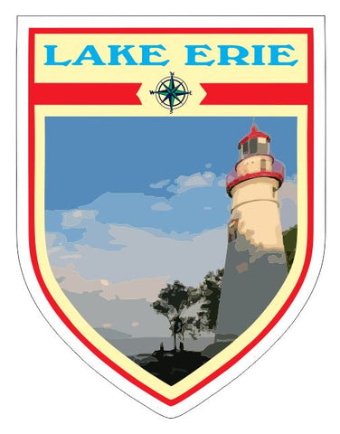 Lake Erie Sticker Decal R7043