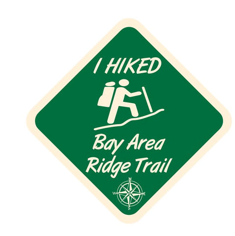 Bay Area Ridge Trail Sticker Decal R7059 Hiking Camping