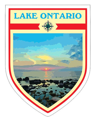 Lake Ontario Sticker Decal R7044