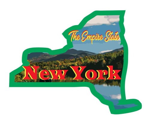 New York Sticker Decal R7066