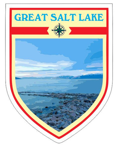 Great Salt Lake Sticker Decal R7045
