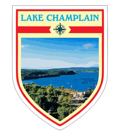 Lake Champlain Sticker Decal R7052