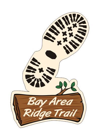Bay Area Ridge Trail Sticker Decal R7058