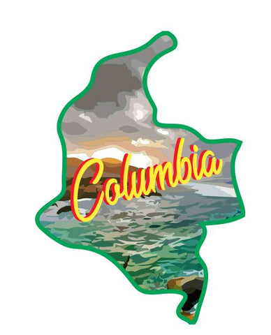 Columbia Sticker Decal R7089