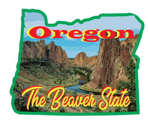 Oregon Sticker Decal R7072