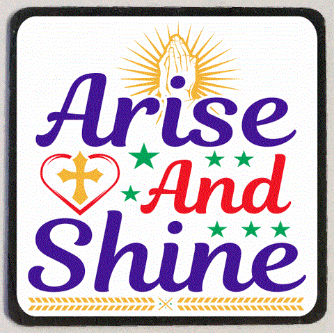 M237 Arise & Shine Refrigerator Magnet