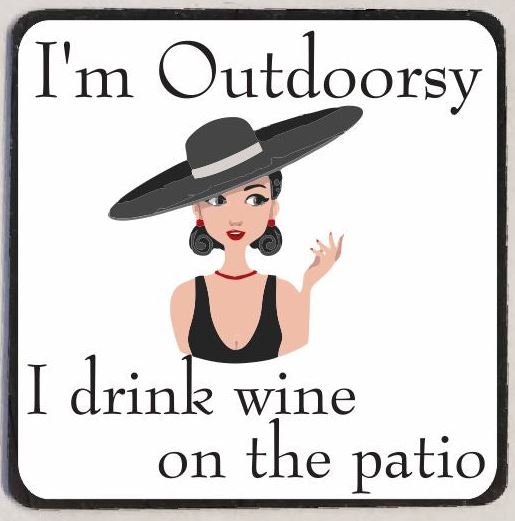 M47 I'm Outdoorsy Magnet