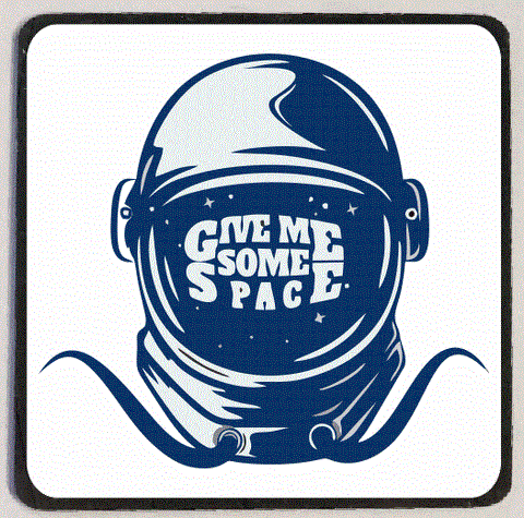 M196 Give Me Some Space Refrigerator Magnet