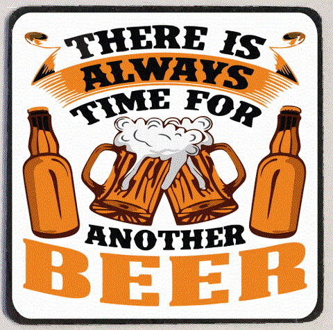 M189 Time For Beer Magnet