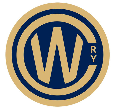 Chesapeake Western Railway Sticker R7109 Railway Train Sign YOU CHOOSE SIZE