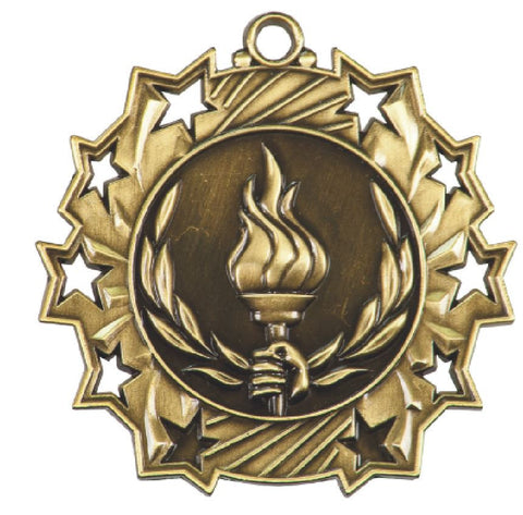 Victory Torch Medals Award Trophy Team Sports W/Free Lanyard FREE SHIPPING TS416 - Winter Park Products