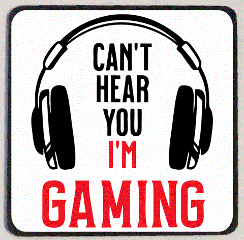 M218 I'm Gaming Refrigerator Magnet