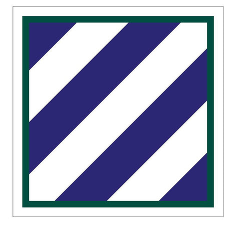 3rd Infantry Sticker R429 - Winter Park Products