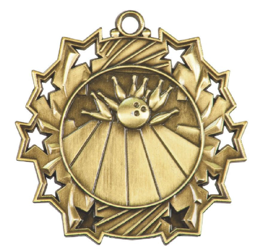 Bowling Medals Award Trophy Team Sports W/Free Lanyard FREE SHIPPING TS403 - Winter Park Products
