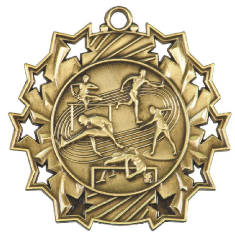 Track & Field Medals Award Trophy Team Sports W/Free Lanyard FREE SHIPPING TS415 - Winter Park Products