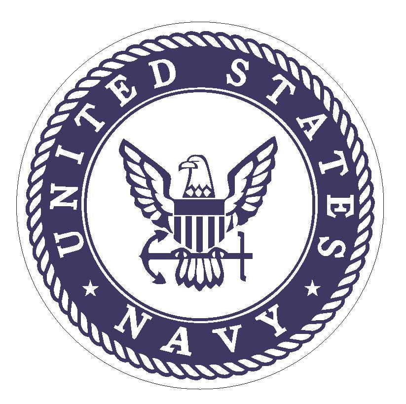 United States Navy Sticker R2 - Winter Park Products