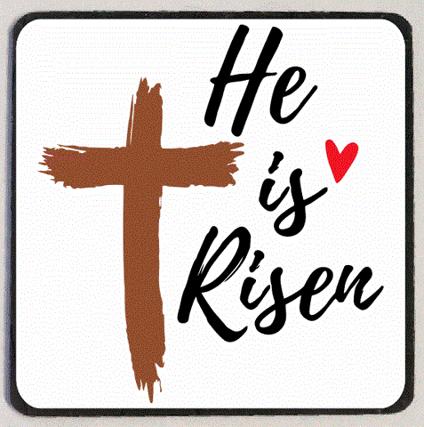 M225 He Is Risen Refrigerator Magnet