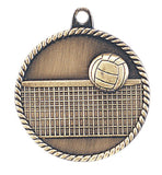 Volleyball Medal Award Trophy With Free Lanyard HR765 - Winter Park Products