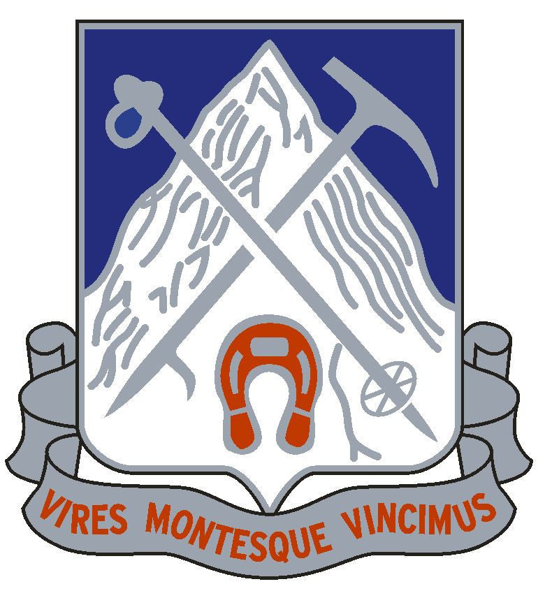 87th Mountain Sticker R439 - Winter Park Products