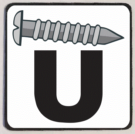 M209 Screw You Refrigerator Magnet