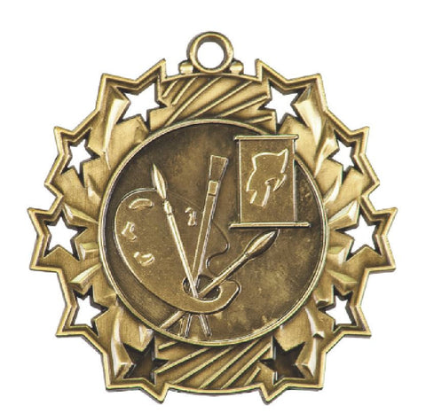 Artist Art Medals Award Trophy Team Sports W/Free Lanyard FREE SHIPPING TS501 - Winter Park Products