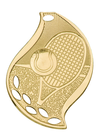 Tennis Medal Award Trophy With Free Lanyard FM113 - Winter Park Products