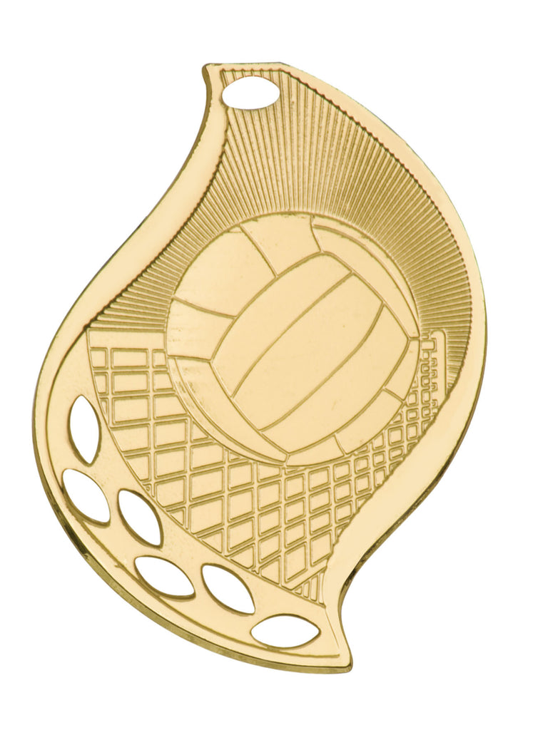 Volleyball Medal Award Trophy With Free Lanyard FM116 - Winter Park Products