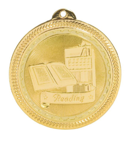 Reading Medals Award Trophy W/Free Lanyard FREE SHIPPING BL315 - Winter Park Products