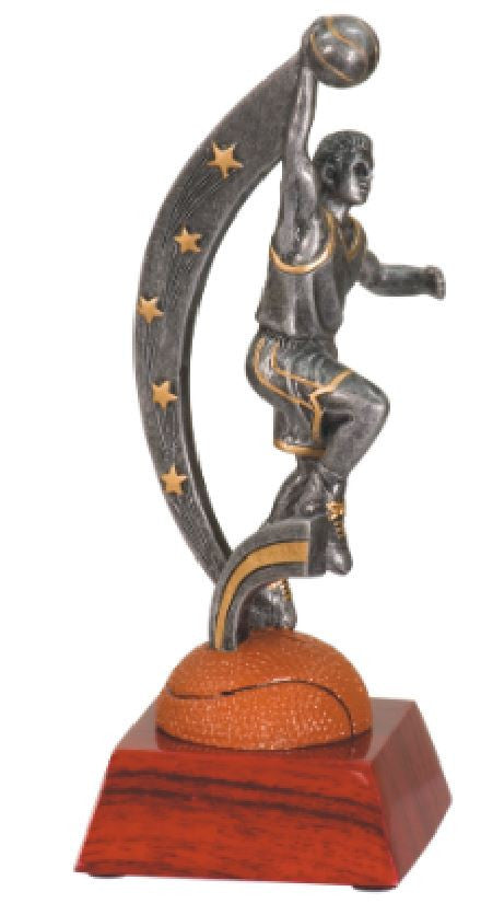 WHOLESALE Lot of 12 Male Basketball Trophy Award $8.99 ea. FREE Shipping ASR103 - Winter Park Products