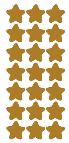 1-1/4" Gold Star Stickers Wedding Envelope Seals School Arts & Crafts - Winter Park Products