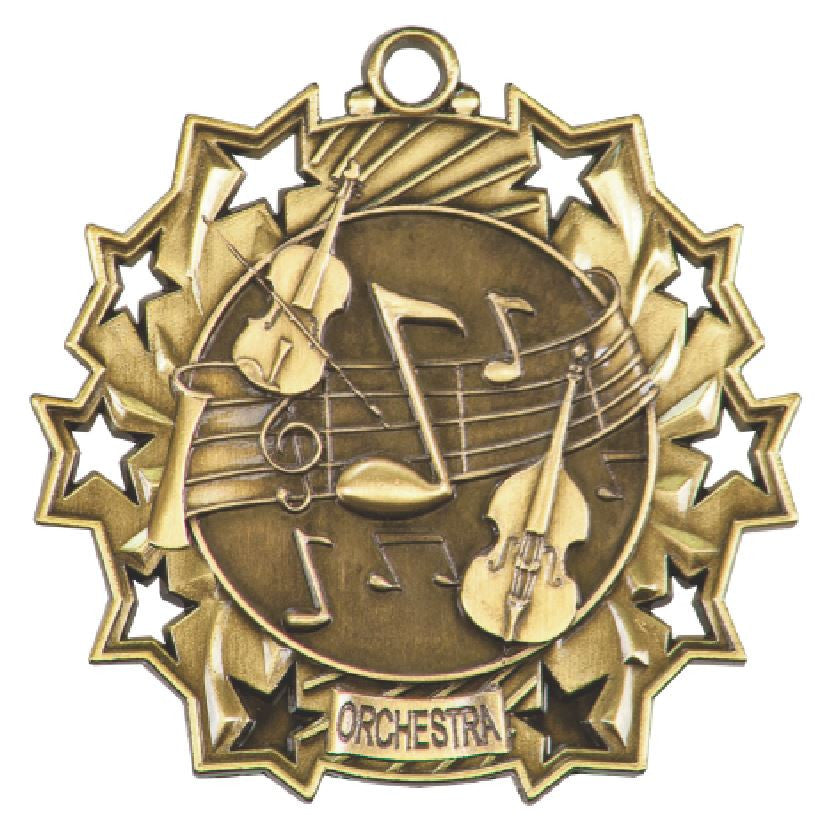 Music Orchestra Medals Award Trophy W/Free Lanyard FREE SHIPPING TS509 - Winter Park Products