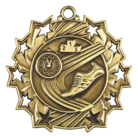 Track Running Medals Award Trophy Team Sports W/Free Lanyard FREE SHIPPING TS414 - Winter Park Products