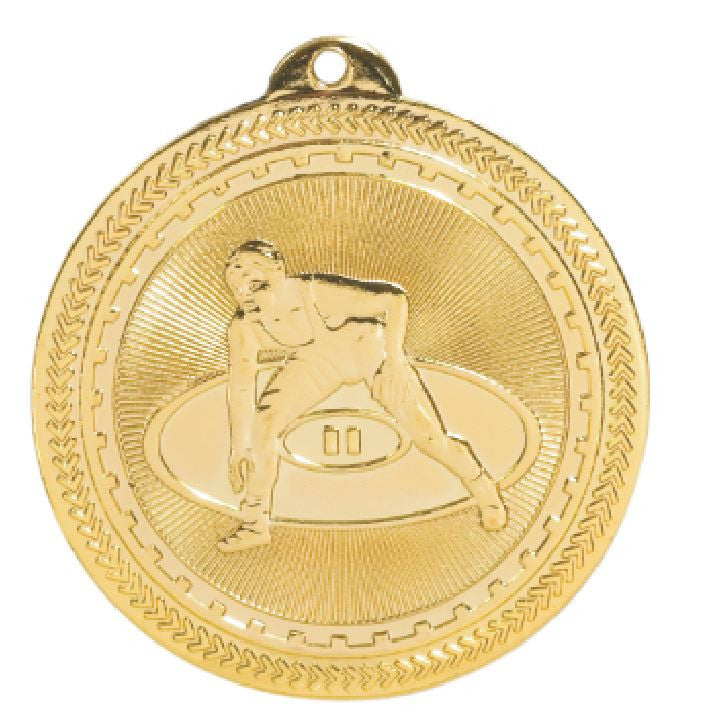 Wrestling Medals Team Sport Award Trophy W/FREE Lanyard FREE SHIPPING BL222 - Winter Park Products