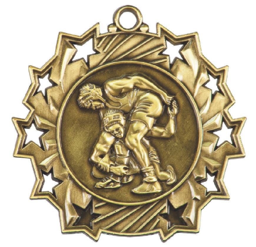 Wrestling Medals Award Trophy Team Sports W/Free Lanyard FREE SHIPPING TS418 - Winter Park Products