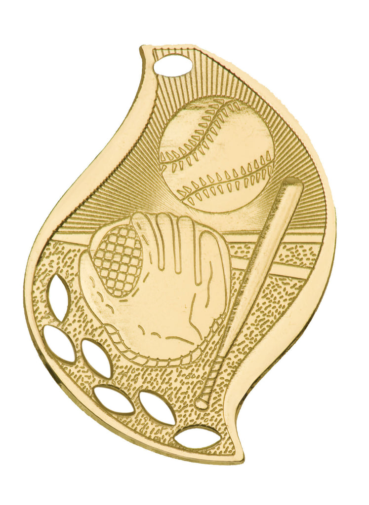 Baseball Medals Award Trophy With Free Lanyard FM101 - Winter Park Products