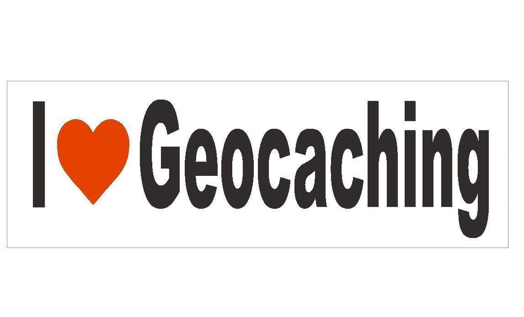 Geocaching Logo Swag Bumper Sticker or Helmet Sticker Treasure Hunt #D274 - Winter Park Products
