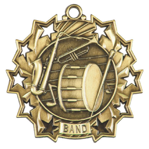 Music Band Medals Award Trophy Team Sports W/Free Lanyard FREE SHIPPING TS502 - Winter Park Products