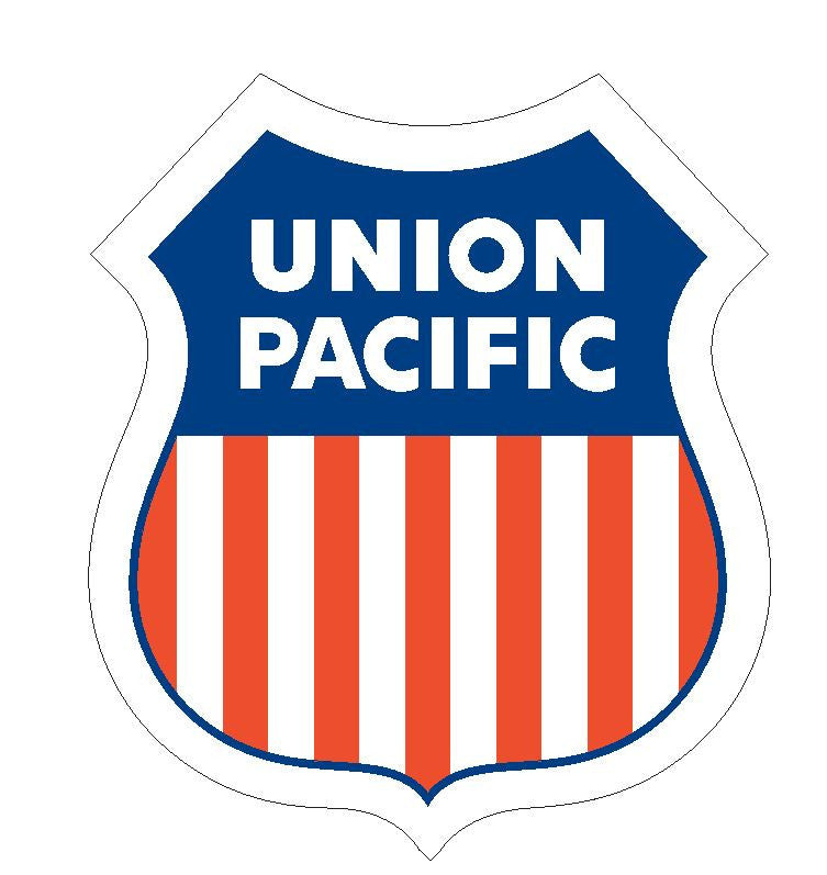 Union Pacific Railway Railroad Sticker R19 - Winter Park Products